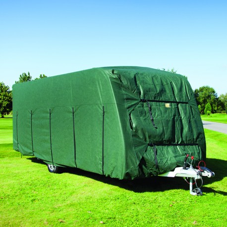 2100d Caravane Camping-car Toit Housse de protection Bâche de protection  Imperméable à l'eau 26pcs Ceintures brise-vent pour Rv Caravan